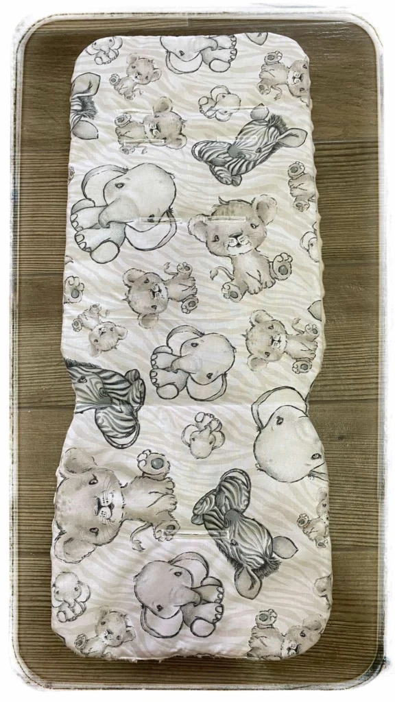 állatos babakocsibetét