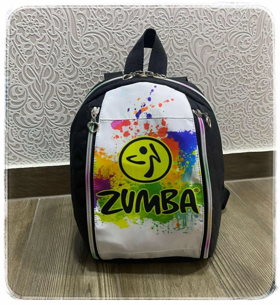 Egyedi zumba hátizsák