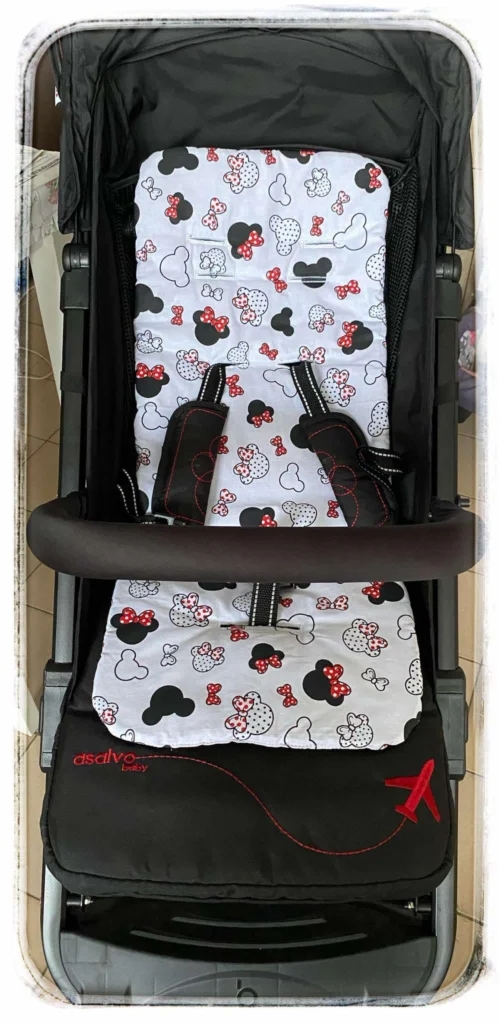 minnie egeres babakocsibetét