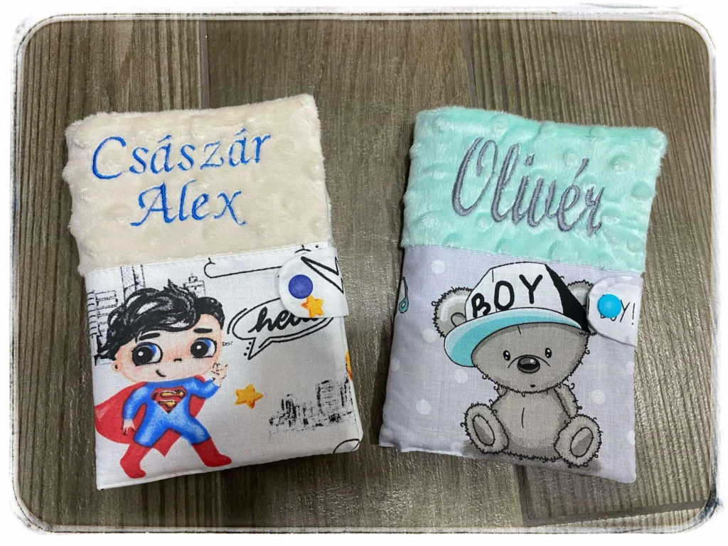 Super Man-es EÜ kiskönyv borító, pelustartó